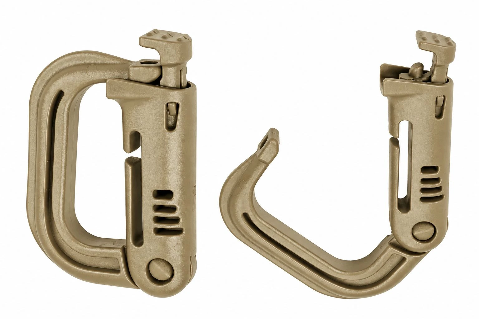 Grimlock-Karabiner mit MOLLE-D-Ring, Coyote – MOUNTAIN GHOST®
