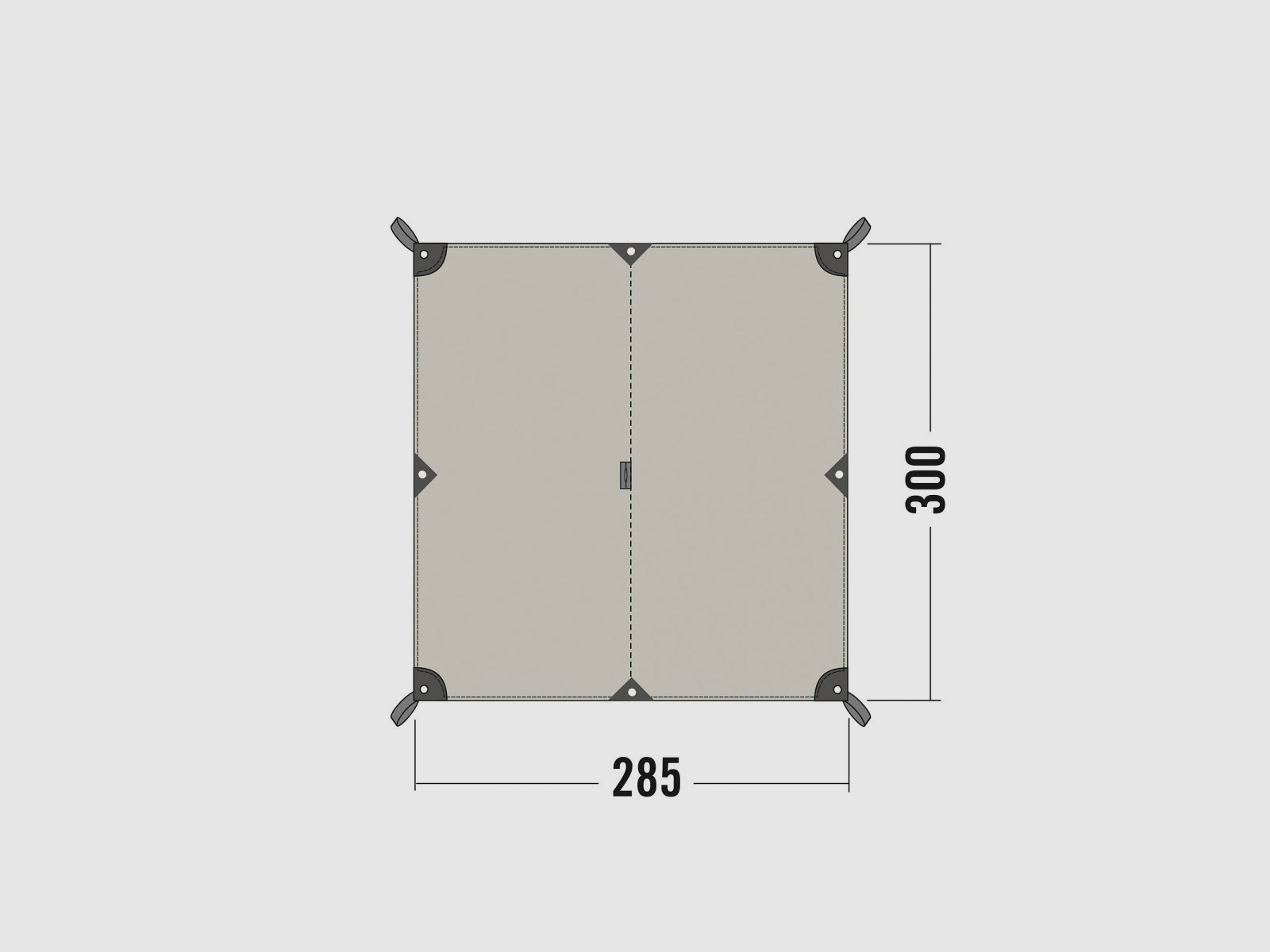 TATONKA Tarp 2 TC Sand-Beige