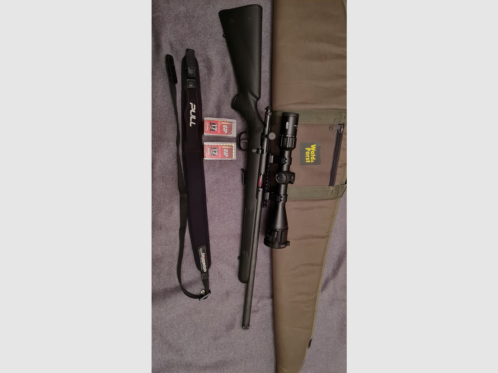 Savage 93R 17HMR complete offer