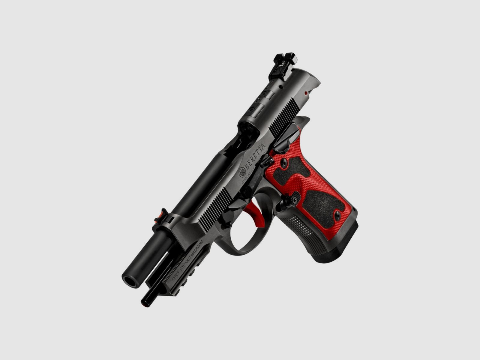 Beretta 92X Target Performance Optic Dark Red + 1000 szt. amunicji 9x19, zdjęcie 5 z 9
