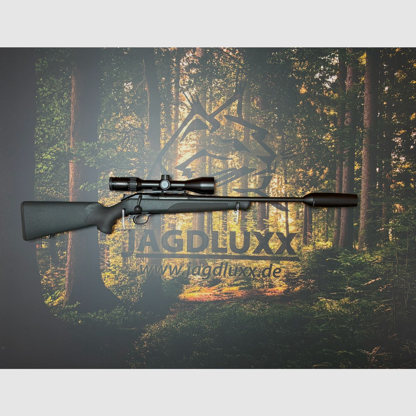 Blaser R8 Professional 308Win. Komplettset mit Steiner Optik und Freyr & Devik Schalldmpfer