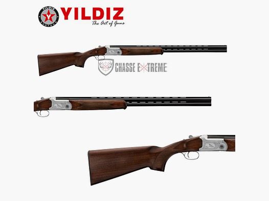 Strzelba over-and-under YILDIZ z ekstraktorem, chwyt pistoletowy 71cm Kal. 28/70
