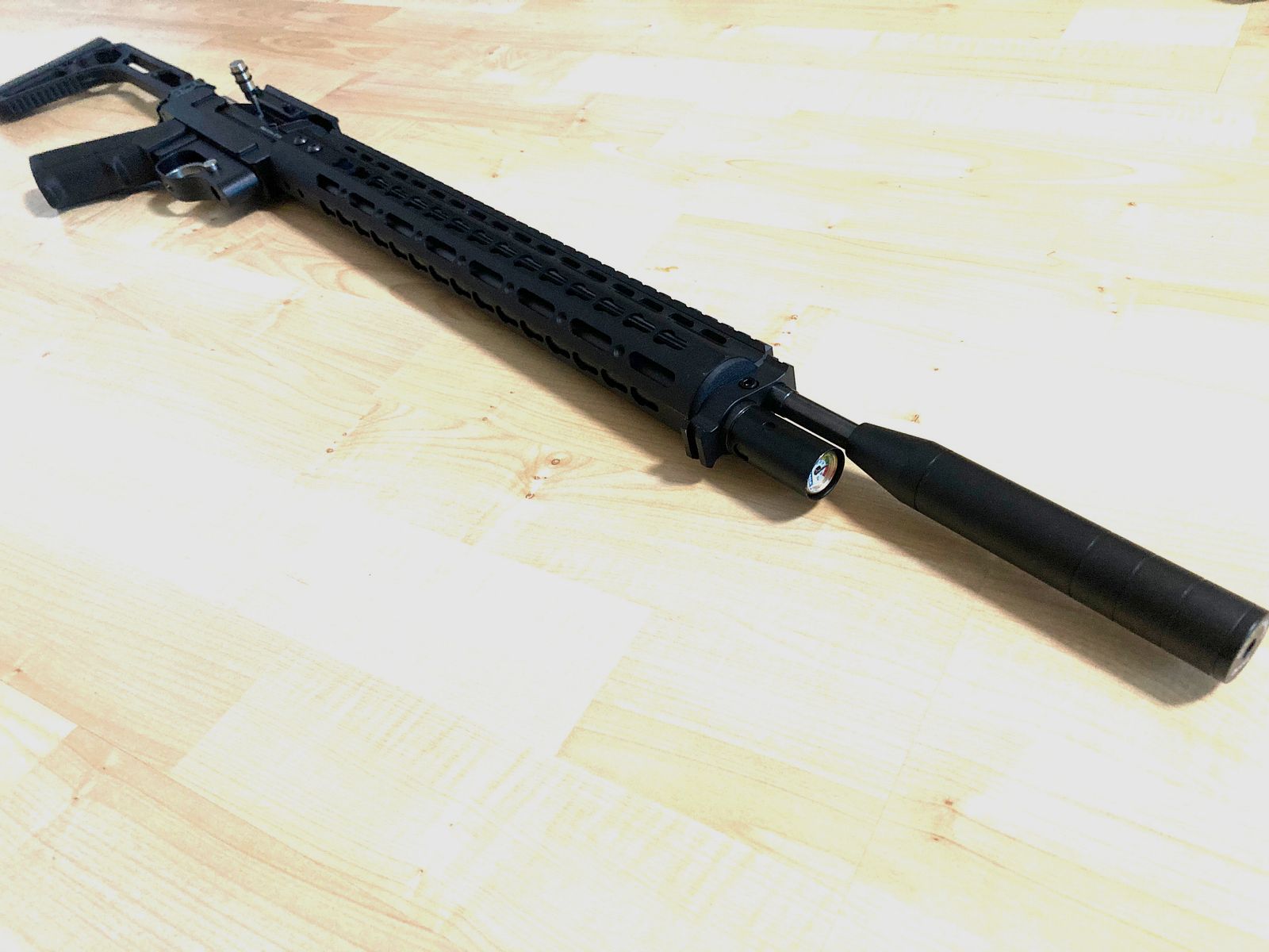 Luftgewehr Diana Stormrider mit AR15-Tactical-Klappschaftsystem, F frei ab 18 mit 35J Exportkit