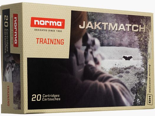8.5×55 Blaser Norma Jaktmatch FMJ 14.6g / 225grs.