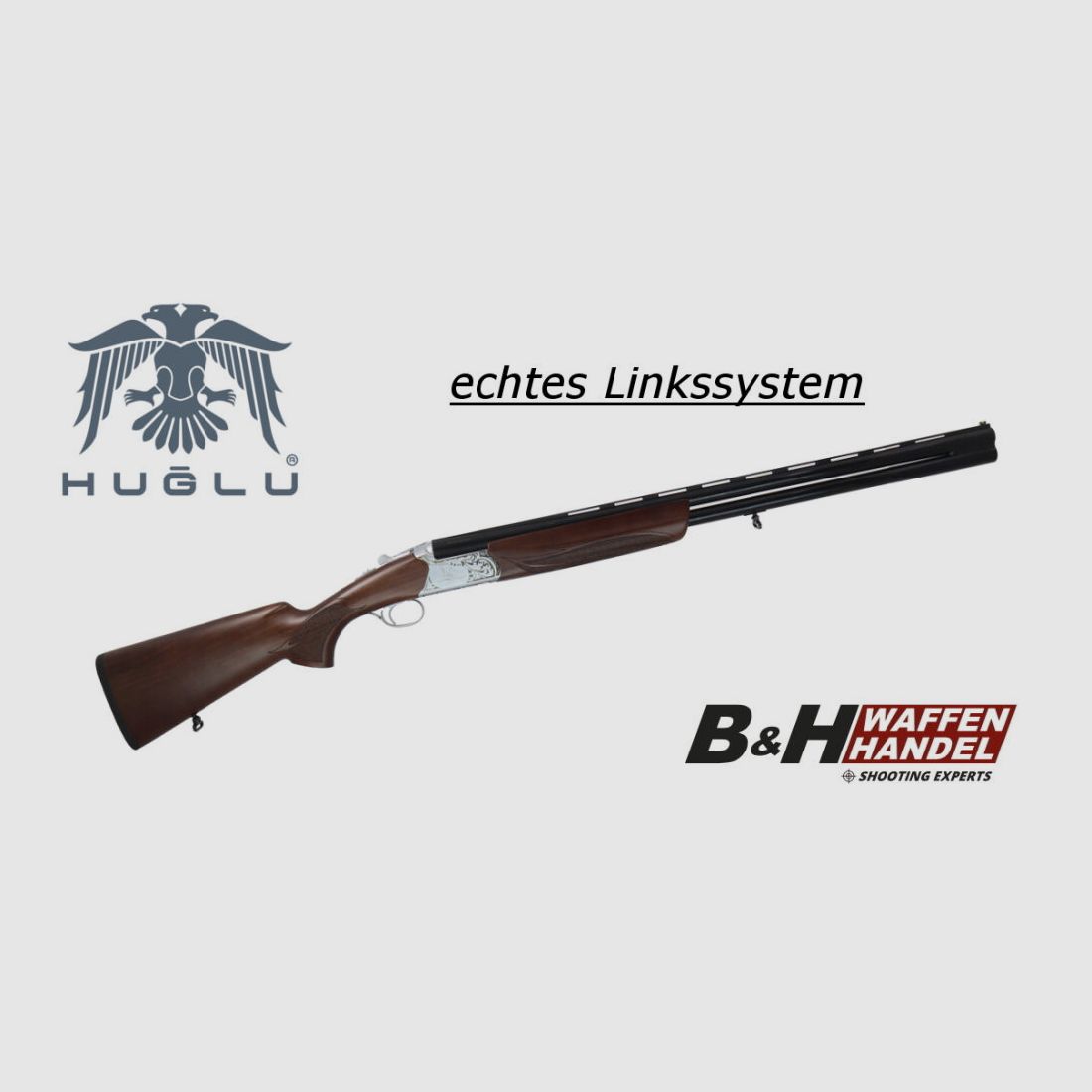 Huglu Bockdoppelflinte Ventus Lightweight mit echtem Linkssystem