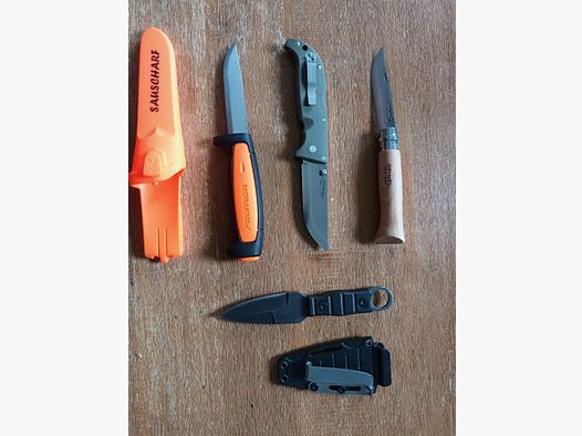 Konvolut Messer, Collldsteel, Morakniv, Opinel