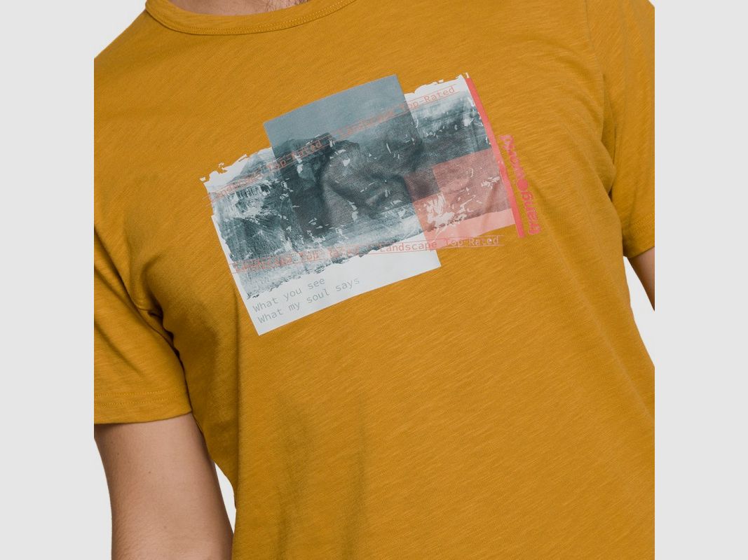 Trangoworld T-SHIRT MACKAY MOSTAZA, Bild 5 von 5