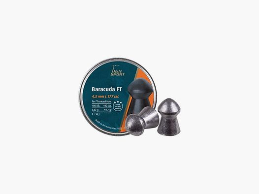 H&N Diabolo Baracuda FT 4.51 400 stuks