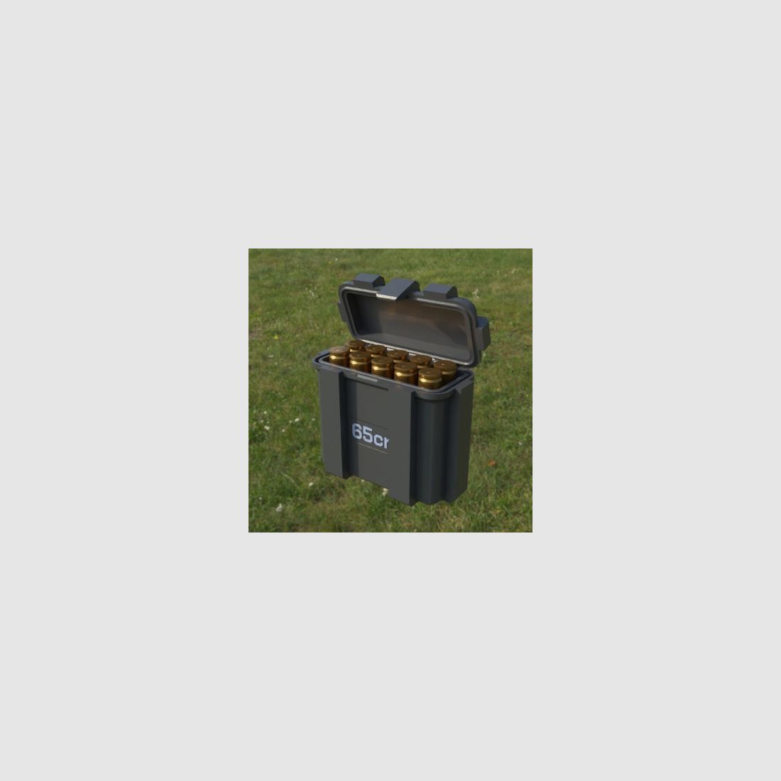 Filamelt Munitionsbox / 6.5 Creedmoor / ‘Klappdeckel’ / Patronenbox, Ammo Box