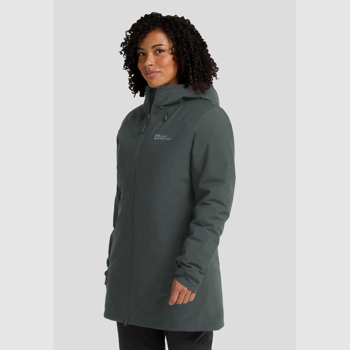 JACK WOLFSKIN Heidelstein Ins Jkt W Slate Green