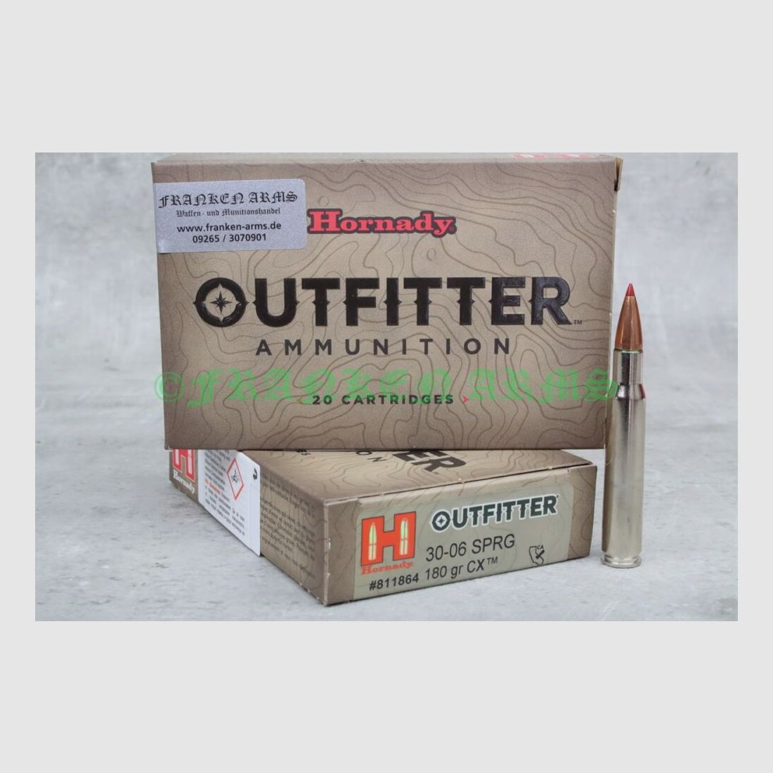 Hornady Outfitter CX .30-06 Spr. 180gr. 11,7g 20 stuks staffelprijzen
