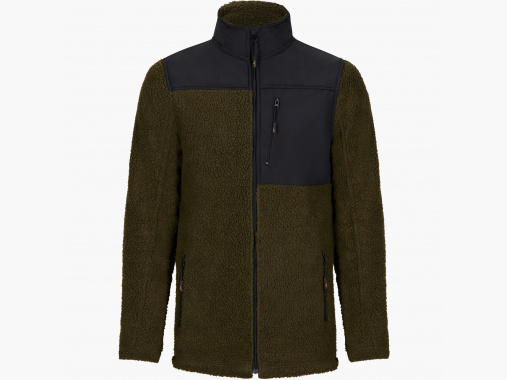 il Lago Basic Chaqueta de Forro Polar Canadá Hombre (Oliva/Negro) | 2XL