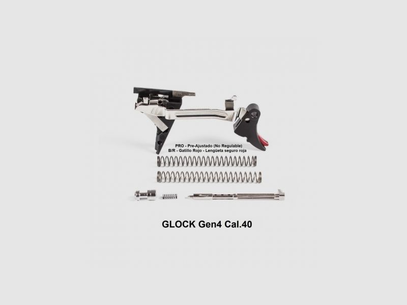 Abzug ZEV GLOCK Gen4 C/40 PRO KIT FULCRUM ULTIMATE B/R, Bild 1 von 2