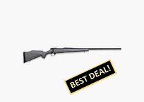 Weatherby VANGUARD HUSH EDITION .300 WEATH MAG 26"/66CM FLUTED GRAPHIT SCHWARZ 1/2"-28