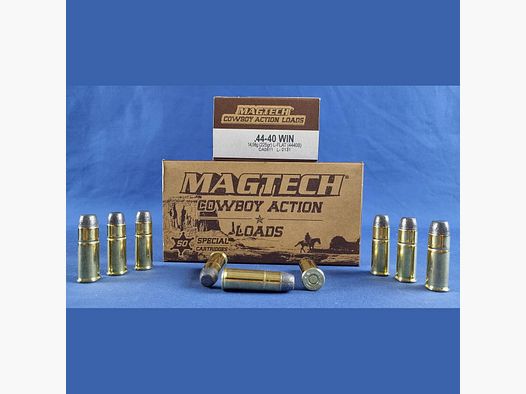 Magtech .44-40 Winchester Blei-Flachkopf 14,58g/225grs.