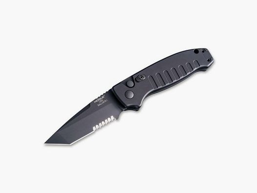 Hogue Ballista-I 3.5" Tanto Matte All Black Automatikmesser