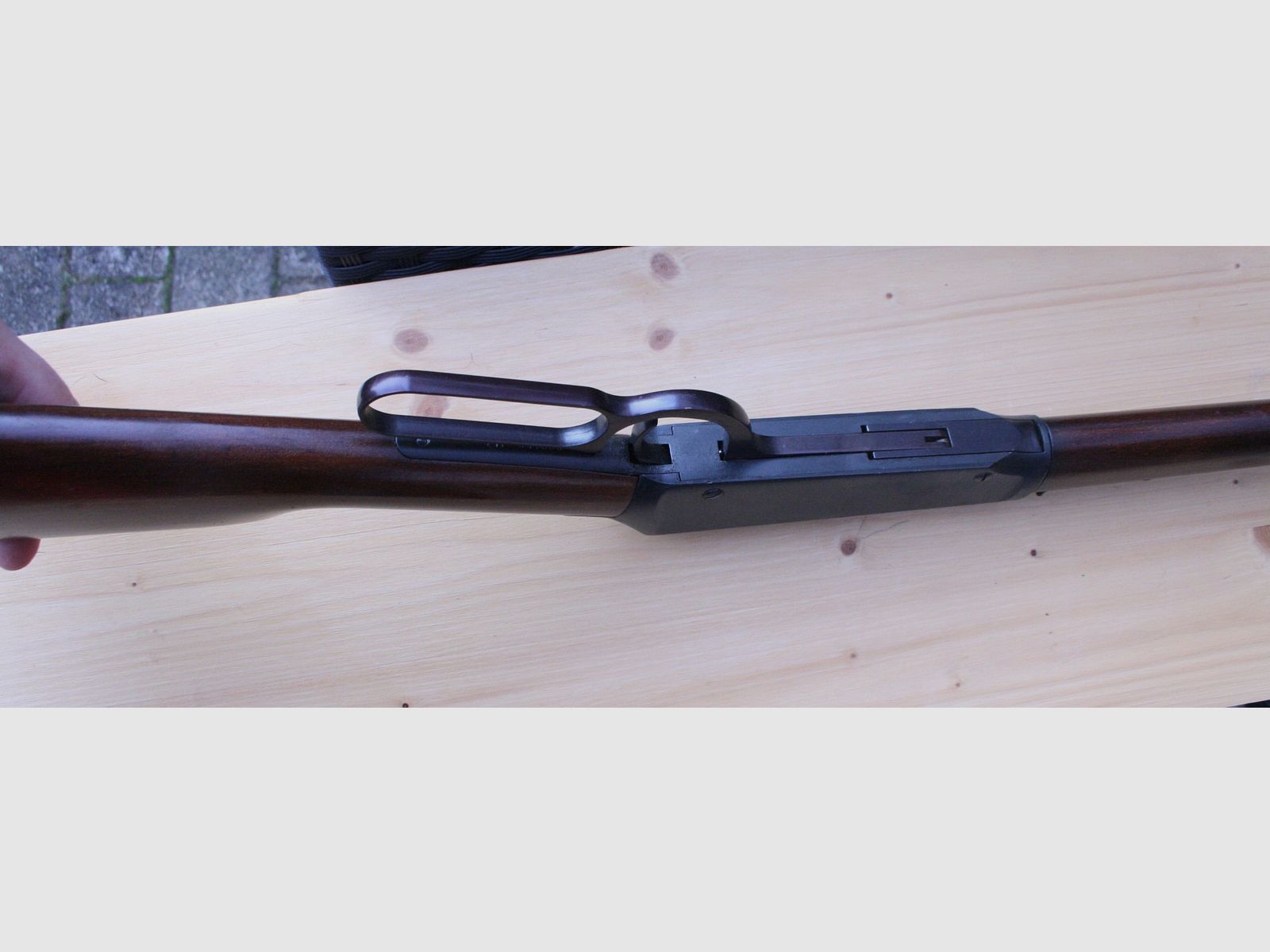 Carabine à air comprimé de collection Erma modèle ELG 10 au look Winchester