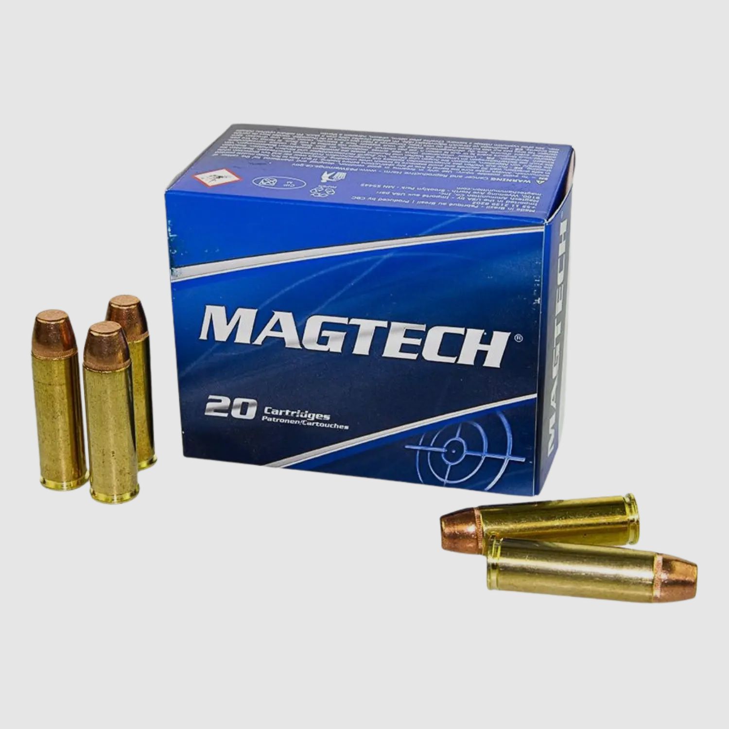 Magtech .500 S&W FMJ-Plano 325gr 20 disparos