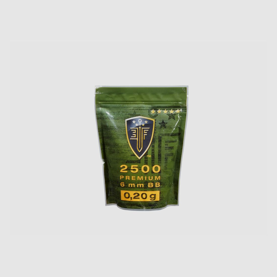 Munición Airsoft Umarex ELITE FORCE BB-Elite Force-Blancas-6mm-0,2-Bolsa Zipper 2500 uds, imagen 2 de 2