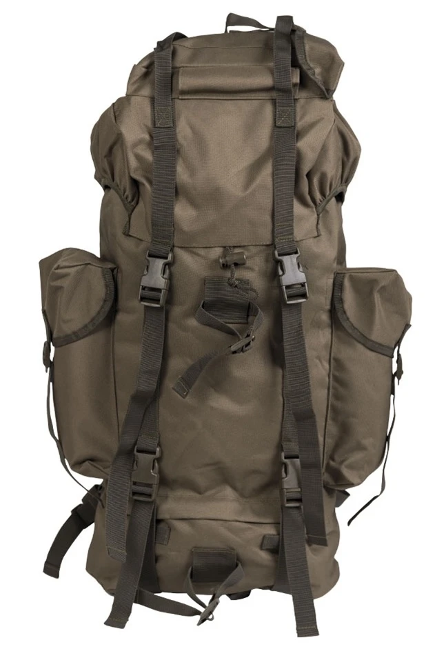 Plecak wojskowy taktyczny bundeswehry Mil-Tec 65 L BW oliv, oliwkowy