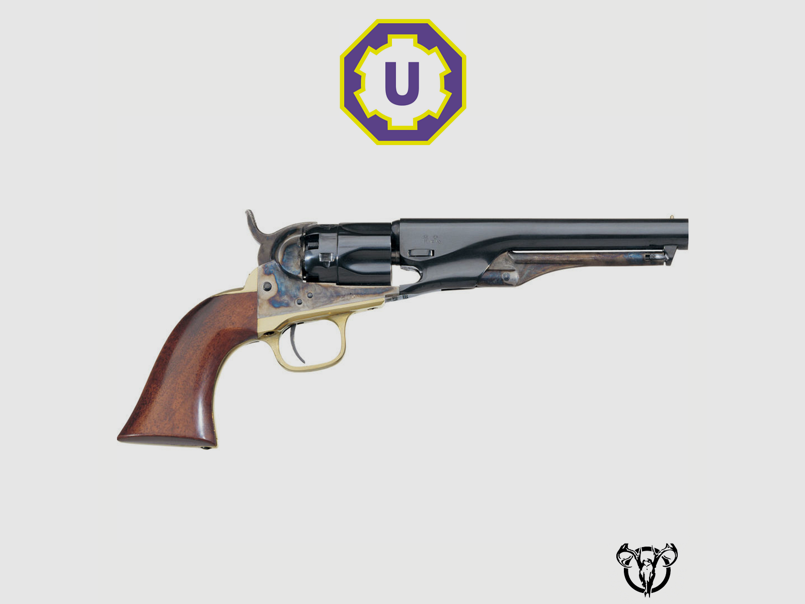 Rewolwer kapiszonowy UBERTI 1862 Police Pocket Navy-.36-5 1/2″, zdjęcie 1 z 2
