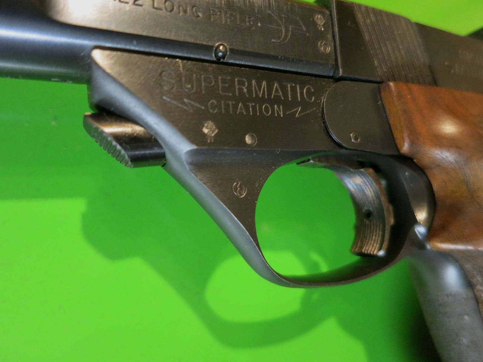 High Standard -IO7 (Supermatic Citation)- il classico tra le pistole sportive di match .22lr -arma da collezione-     #95-, immagine 3 di 10
