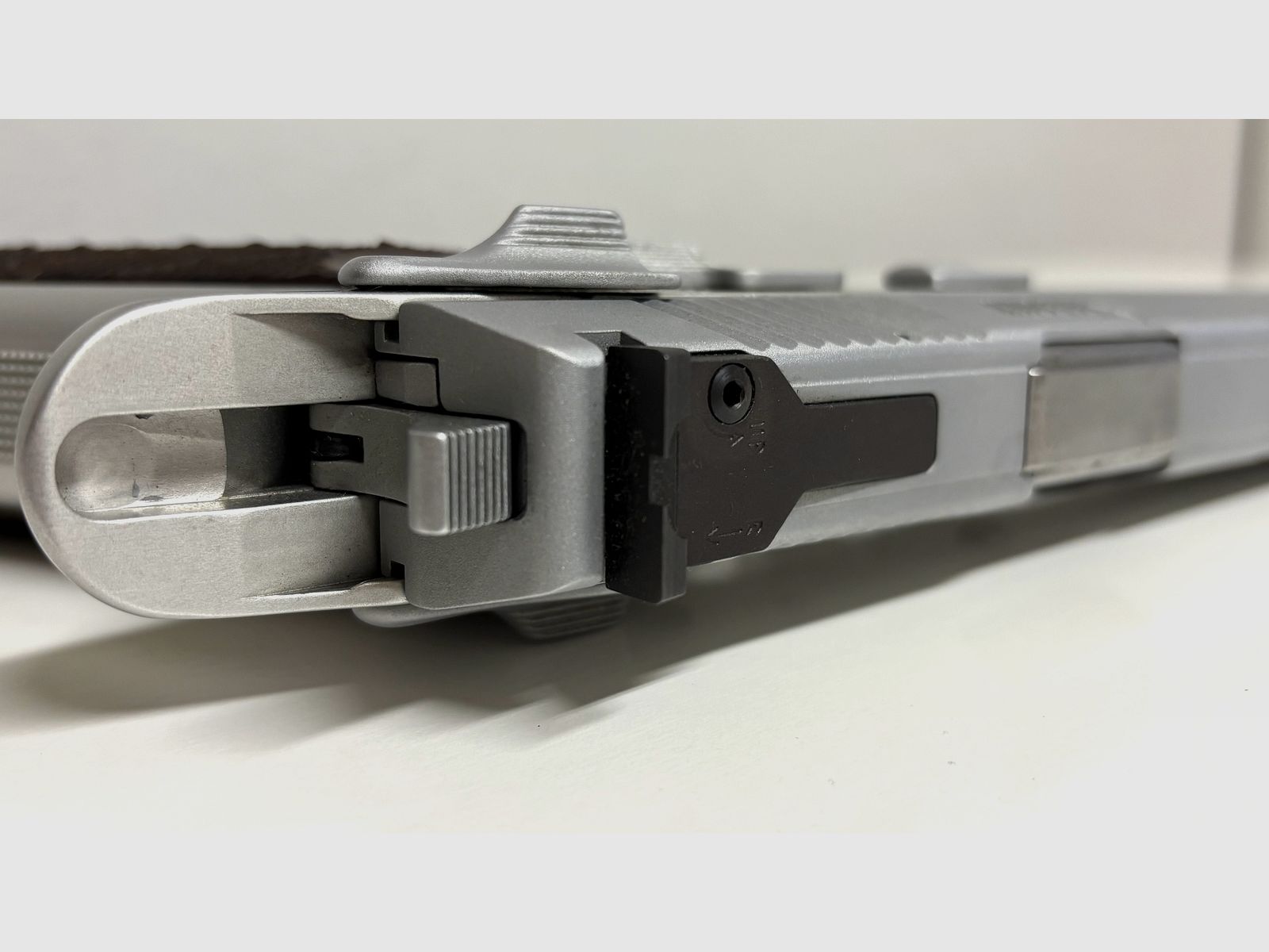 Pardini Sport Modell P.C.45 S, 5 Zoll, Cal 45 ACP - silber