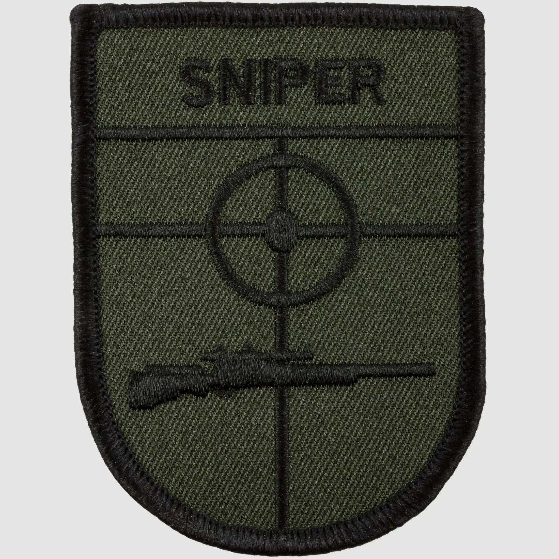 Insigne original de la Bundeswehr US Sniper en textile olive