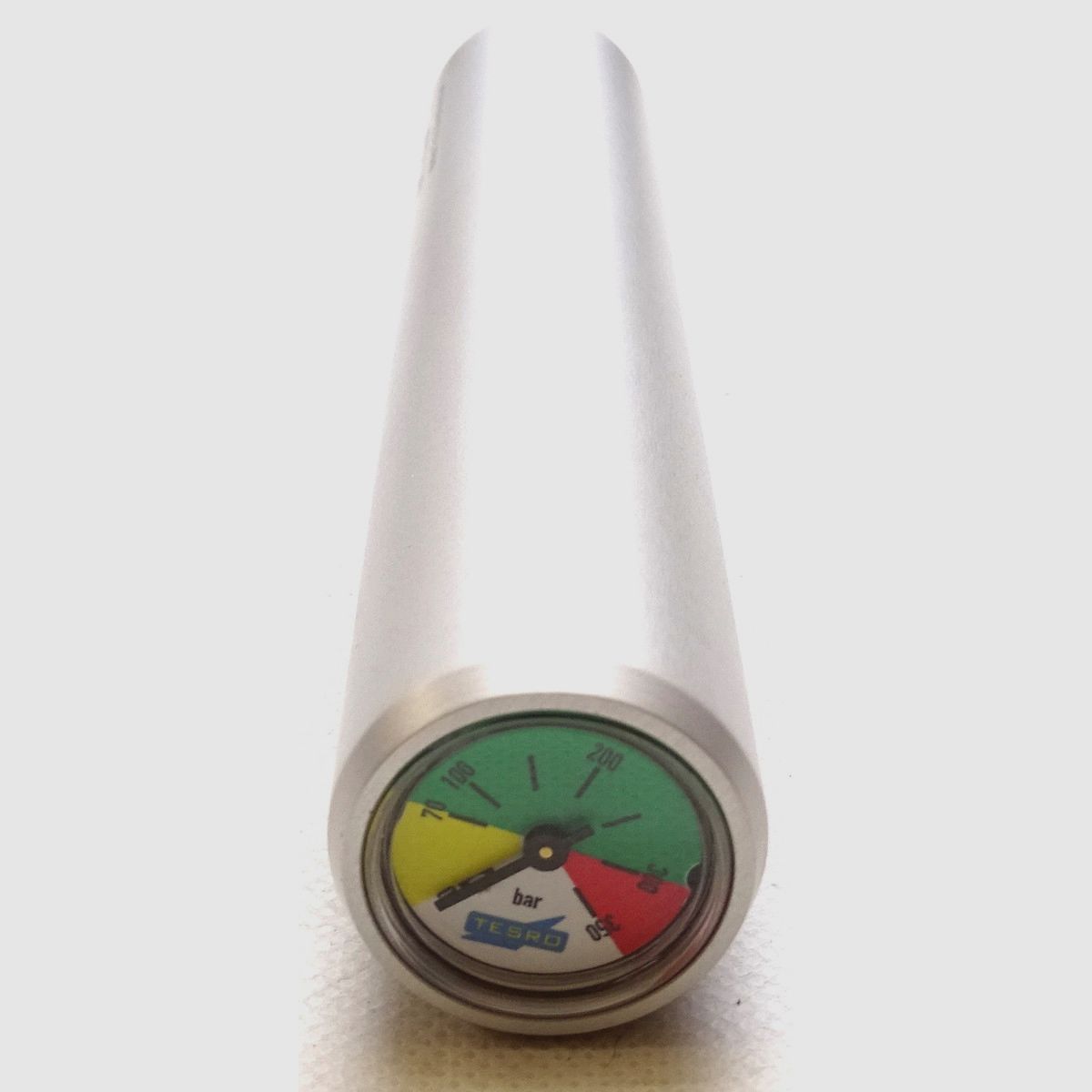 Pressluftbehälter für Tesro Luftpistole silber