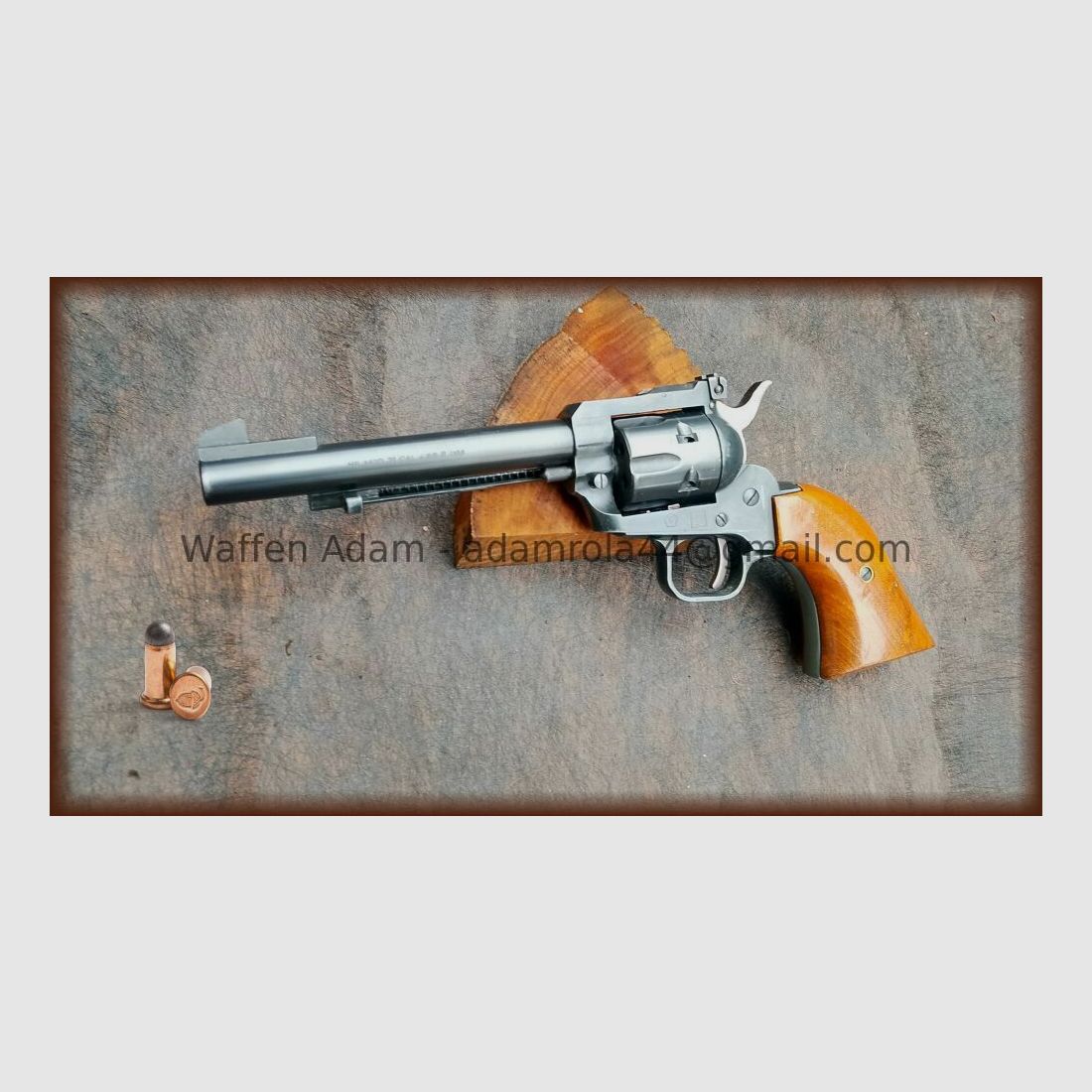 H. Schmidt F im Fünfeck SAA Revolver, H. Schmidt, Modell 21, 4mmRF lang