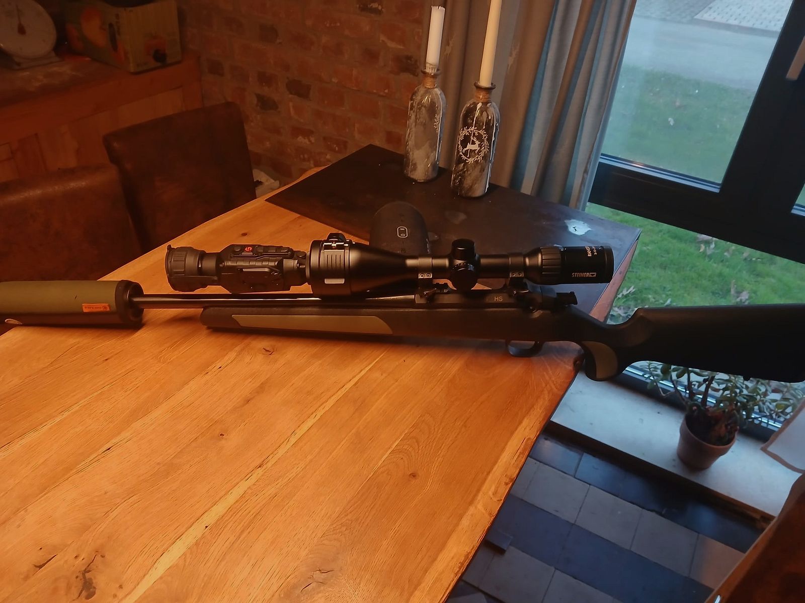 Steelaction HS .308 win Hausken 184 xtr. Guide T435 Leupond Mount Steiner Ranger