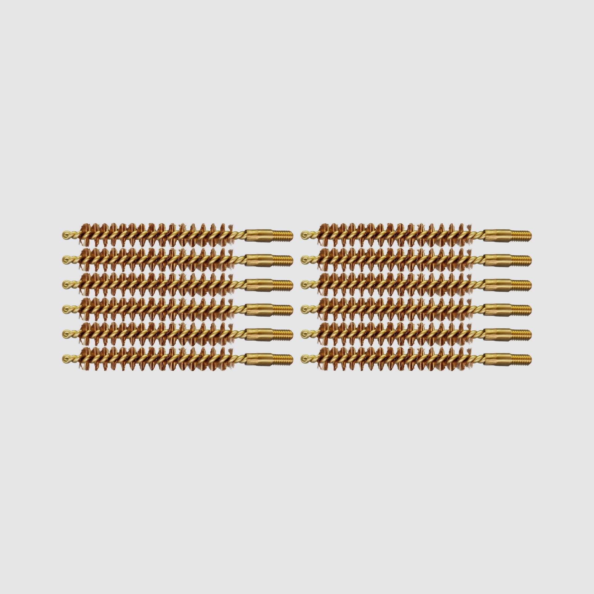 12 Laufbürsten Bronze 8mm Langwaffen