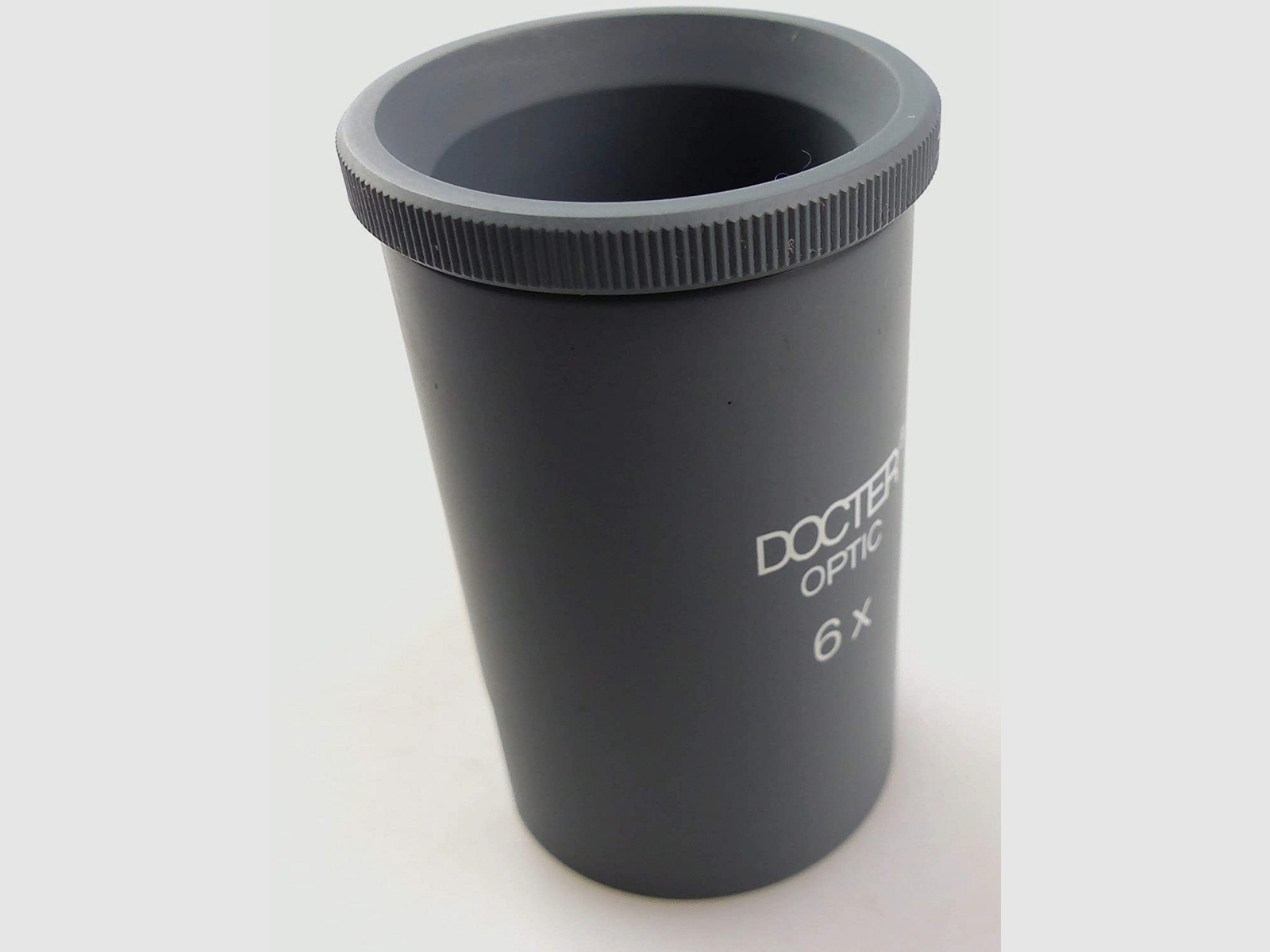 DOCTER 59056 Einstelllupe, 6-Fach grau