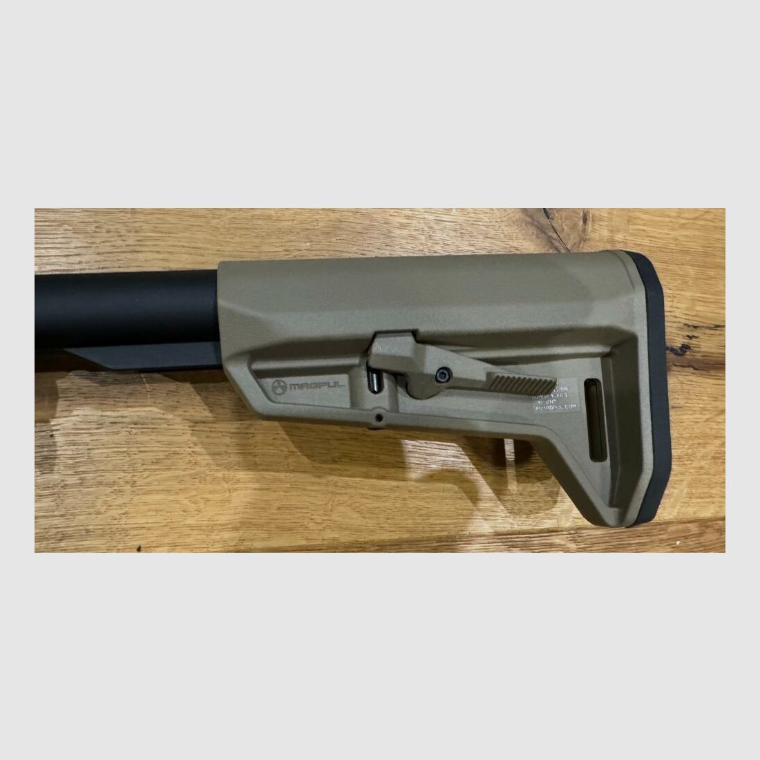 Tippmann M4-22 Elite GS Eagle FDE mit Burris ZF + Montage + Magpul Schaft