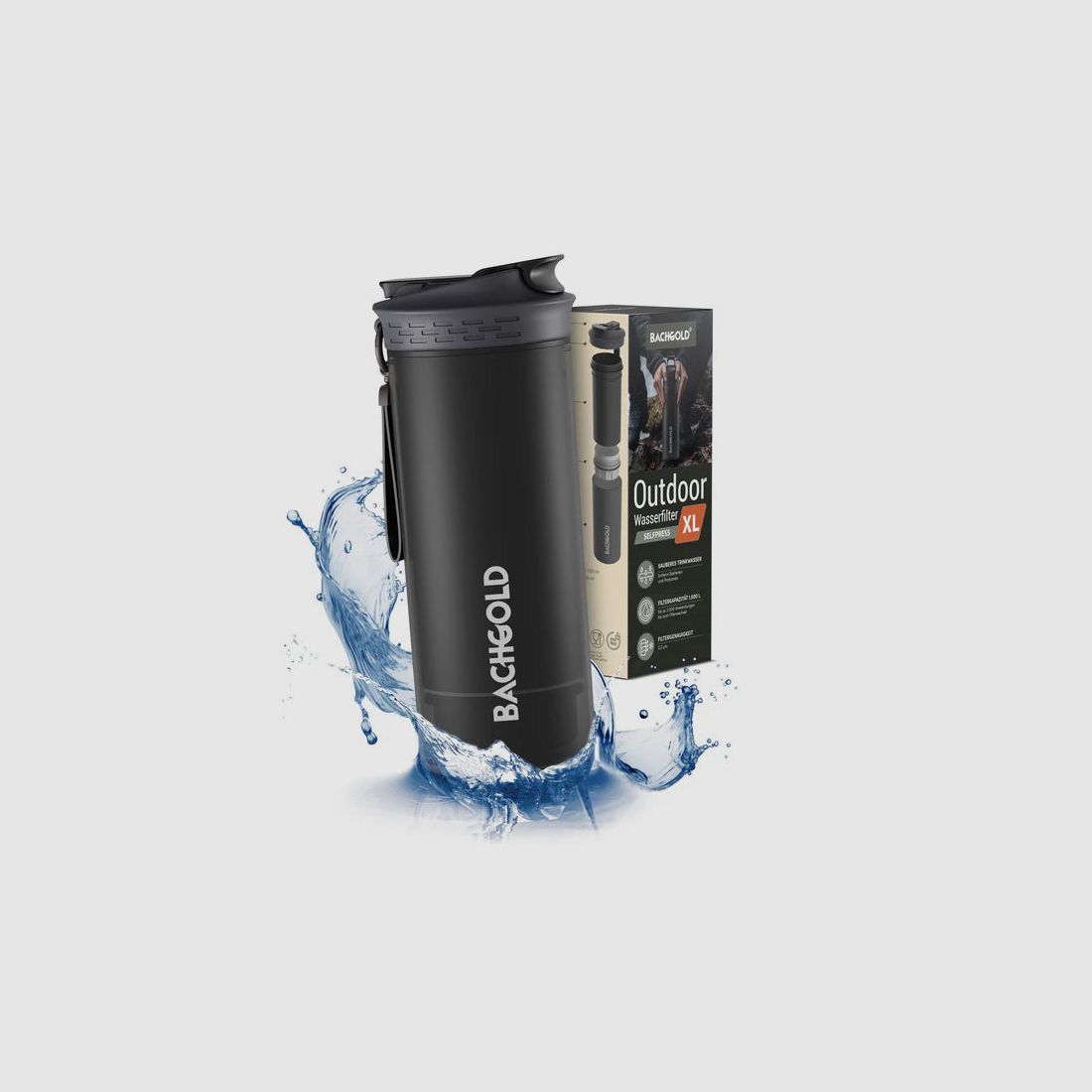 Bachgold Selfpress Filtro de Agua XL