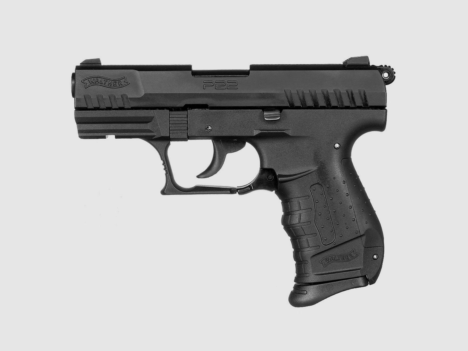 Walther P22 Ready Blank Pistol 9mm P.A.K. blued