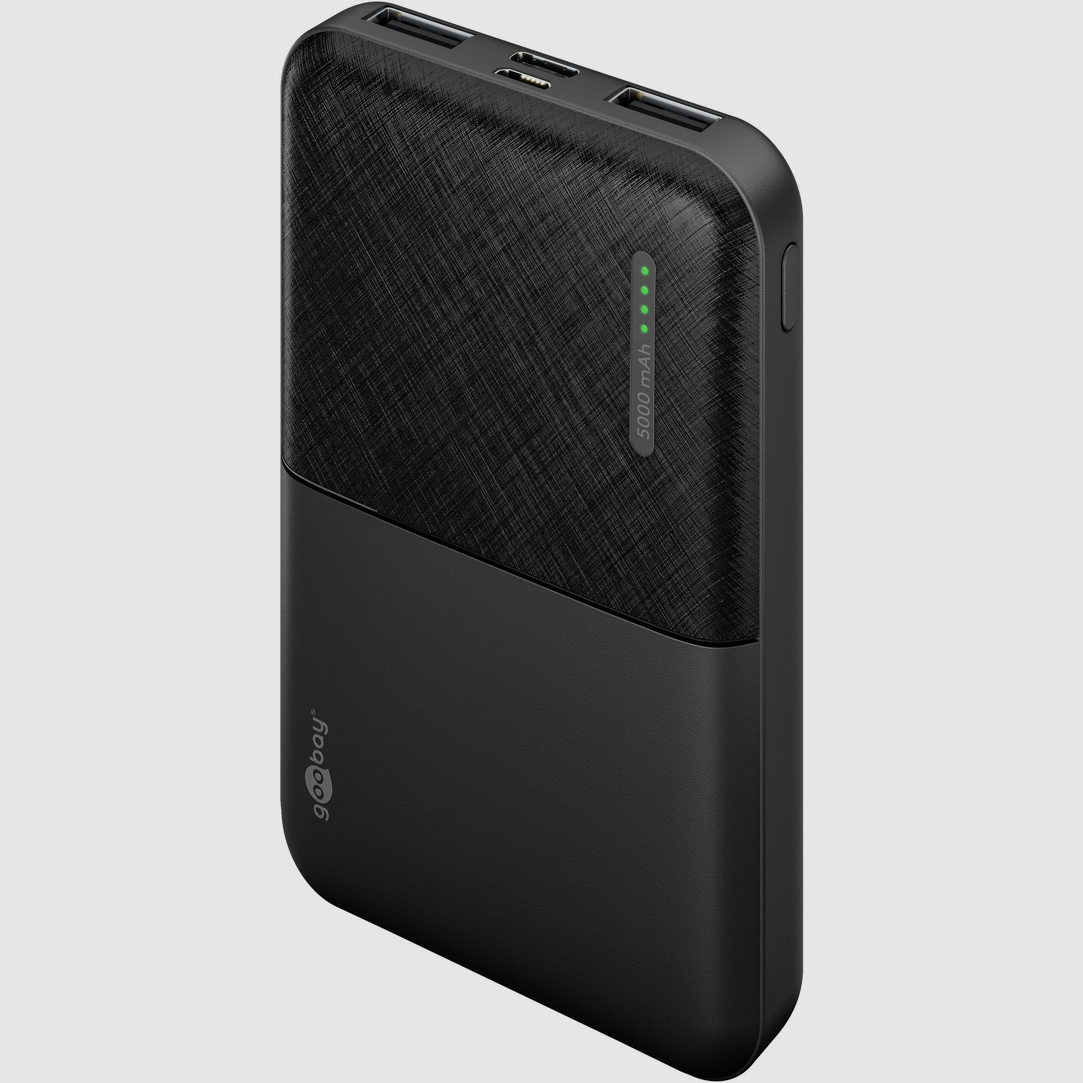 Goobay Powerbank Kompakt 5.000 mAh