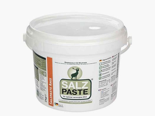 Deusa Salzpaste, witterungsintensiv mit Anisaroma, Vorratseimer 2kg.