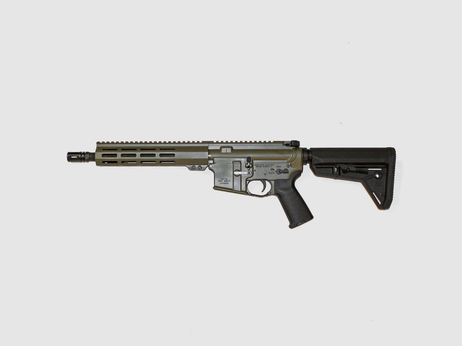 AR-15 ANDRO CORP 10,5" Cerakote Moss, Bild 2 von 2