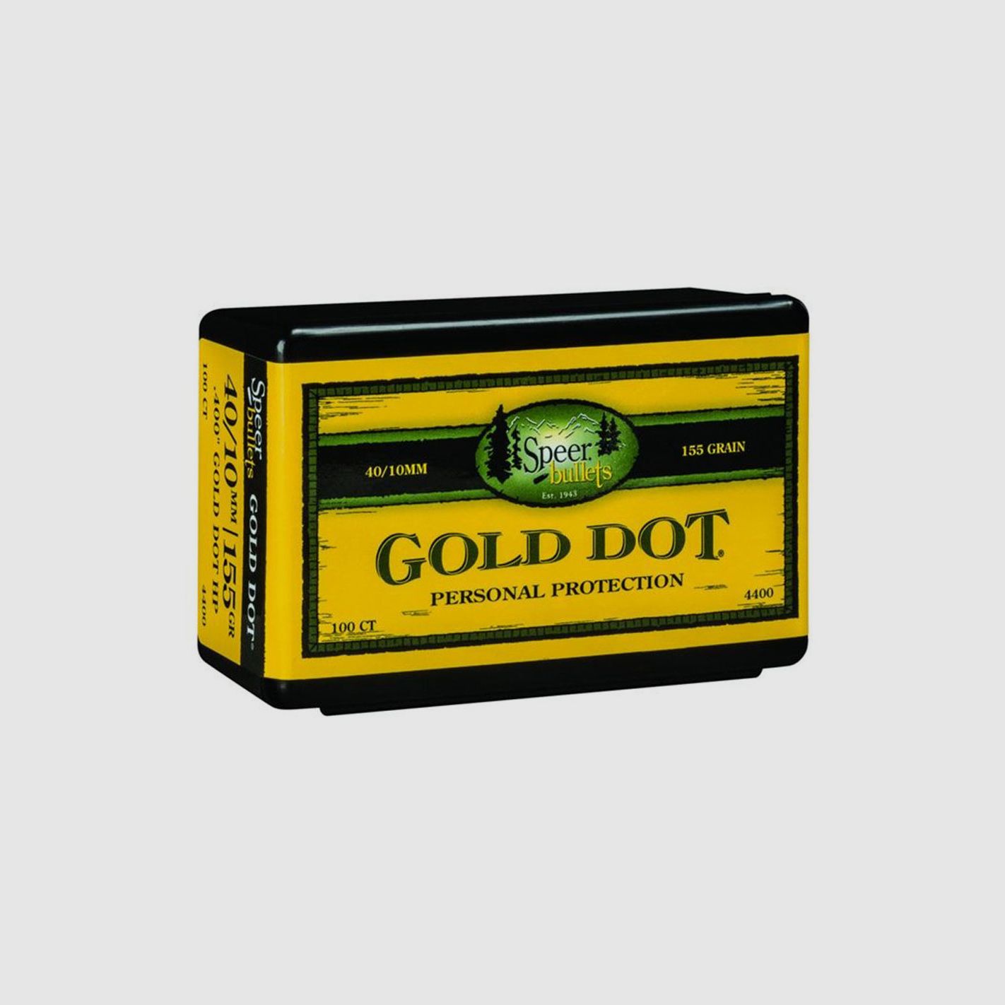SPEER Gold Dot HP Geschosse – .400″ – 155 gr