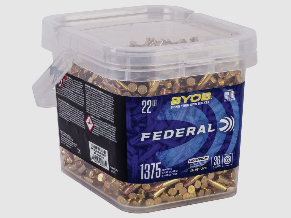 Federal Champion BYOD .22 LR 36GR CPHP 1375 patronen