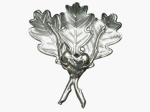 FRITZMANN Trophäenzubehör Eichenlaub 3-blättrig mit 4. kleinem Blatt