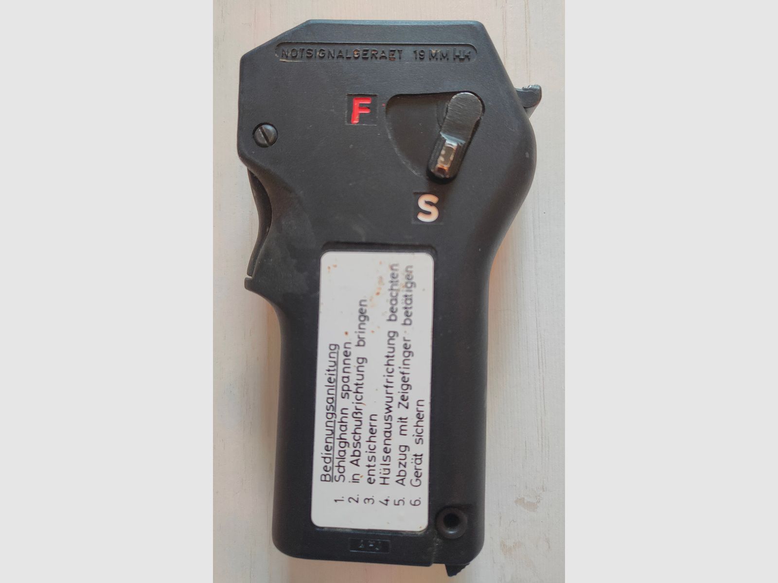 Heckler und Koch FHK19 señalizador de emergencia versión PTB