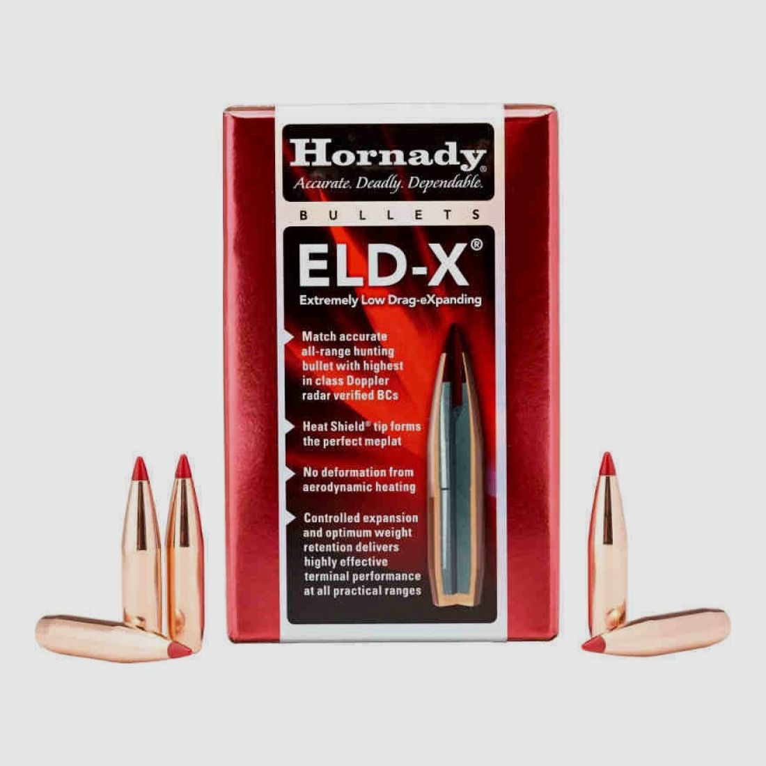 .257 Proiettili Hornady ELD-X 110 gr VE100