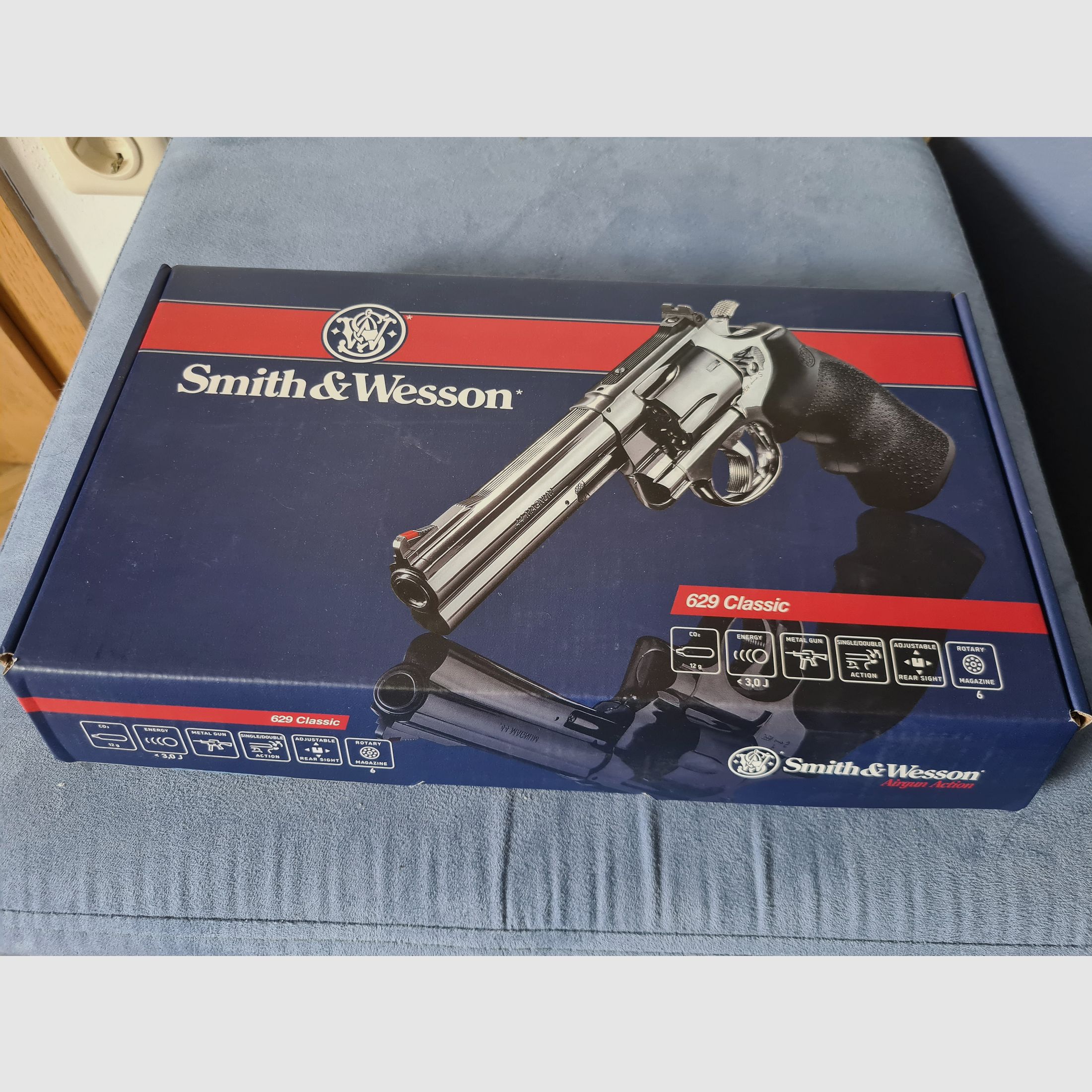 CO2 pistol Smith & Wesson 629 Classic