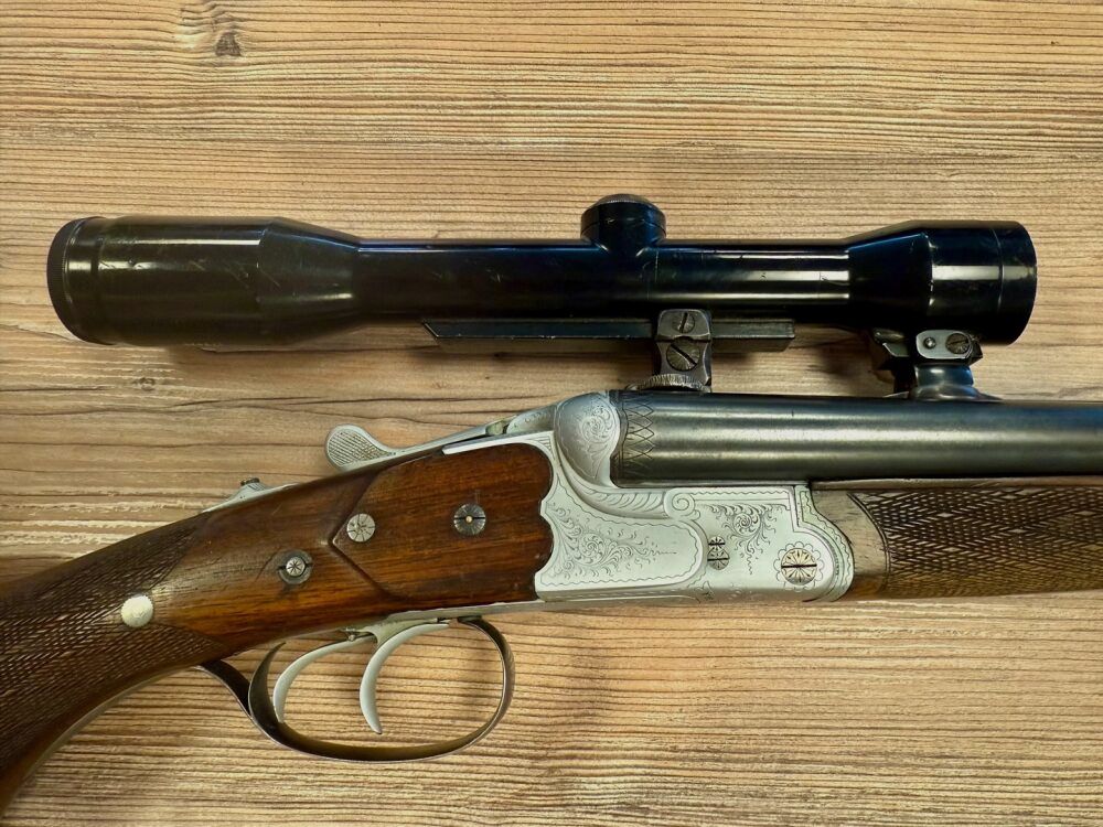 Heym Drill. 8x57JRS 16/70 Heym