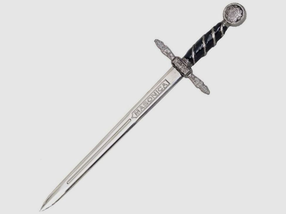 Miniatur Schwert Templer Briefffner