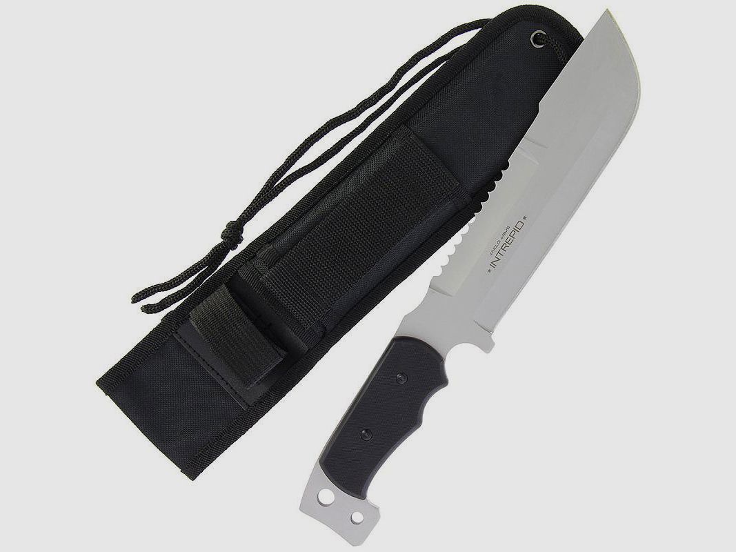 Couteau de survie Bowie d'extérieur Intrepid