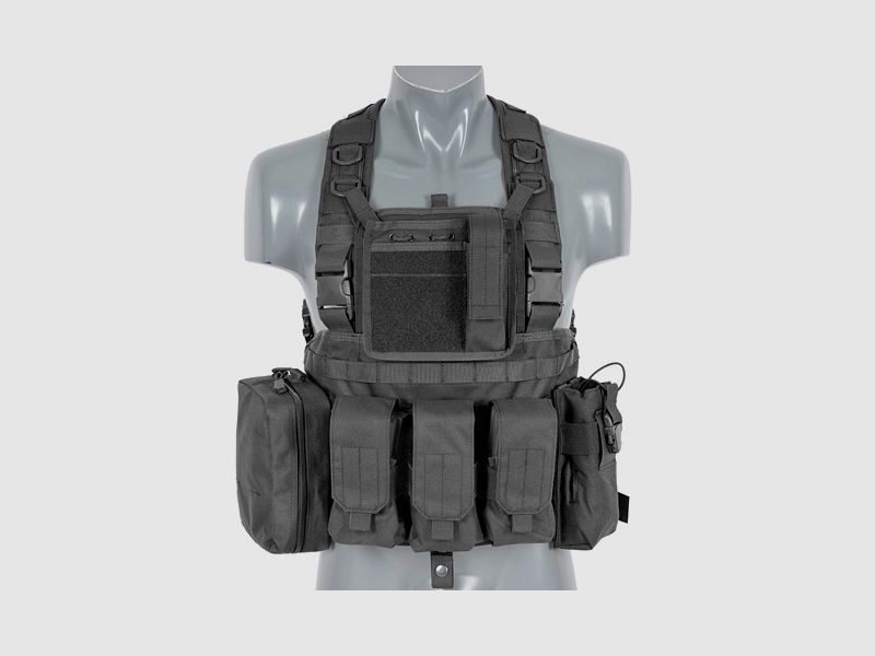 Force Recon Chest Harness - Black [8FIELDS]