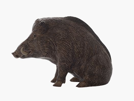 Lovergreen porcelain motif piggy bank wild boar